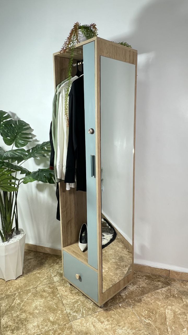 خزانة مبتكرة تجمع بين الأناقة والعملية: تنظيم آمن ومتعدد الوظائف مع توفير مثالي للمساحة