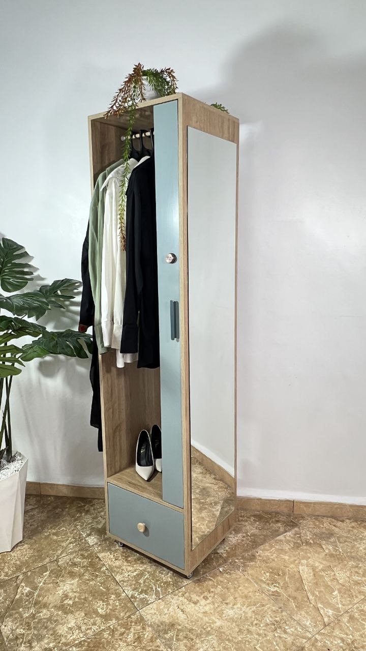 خزانة مبتكرة تجمع بين الأناقة والعملية: تنظيم آمن ومتعدد الوظائف مع توفير مثالي للمساحة