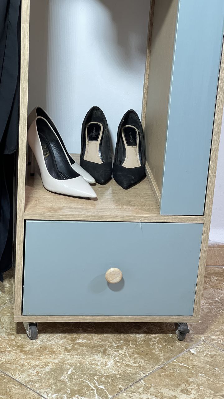 خزانة مبتكرة تجمع بين الأناقة والعملية: تنظيم آمن ومتعدد الوظائف مع توفير مثالي للمساحة