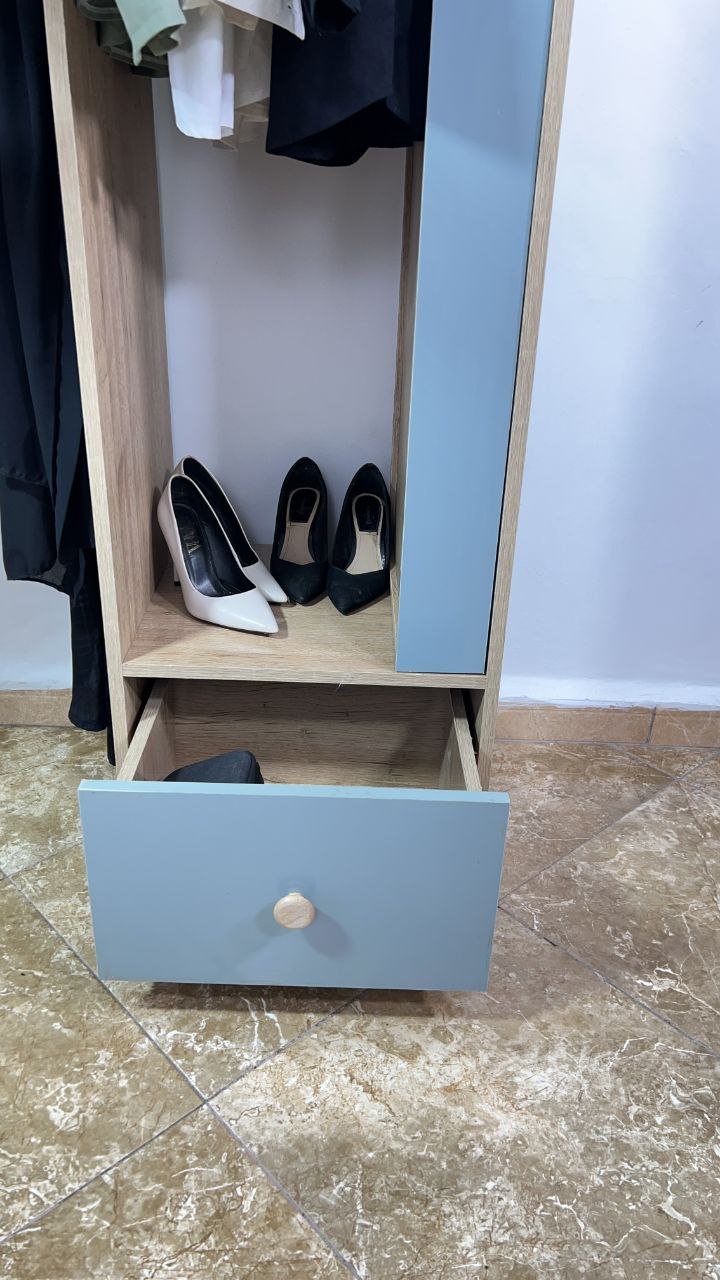 خزانة مبتكرة تجمع بين الأناقة والعملية: تنظيم آمن ومتعدد الوظائف مع توفير مثالي للمساحة